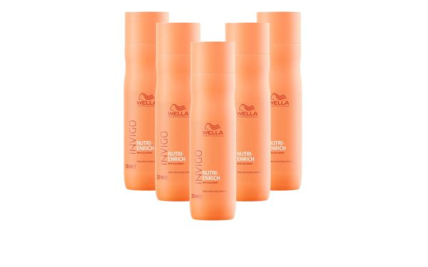 Kit Wella Professionals Invigo Nutri-Enrich Quinteto Shampoo | Beleza ...