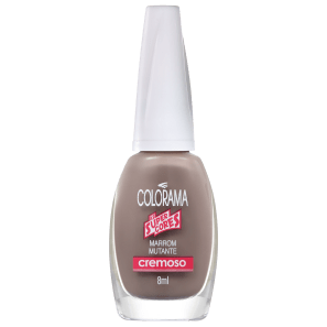 Colorama As Super Cores Marrom Mutante - Esmalte Cremoso 8ml