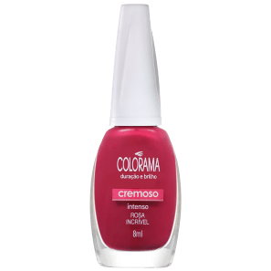 Colorama As Super Cores Rosa Incrível - Esmalte Cremoso 8ml