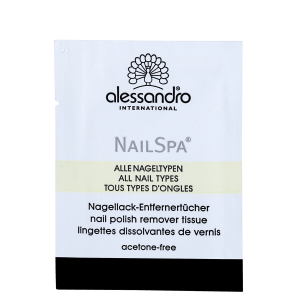 Alessandro International Nail Spa Lotus - Lenço Removedor de Esmalte