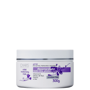 Charis Violet Desamarelador - Máscara Capilar 300g