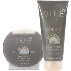Keune Care Line Golden Blonde Shine Duo Kit (2 Produtos)