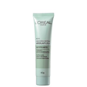 L'Oréal Paris Detox Argila Pura - Máscara Matificante 40g