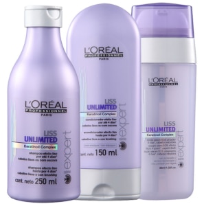 Kit L'Oréal Professionnel Expert Liss Unlimited Sos (3 Produtos)