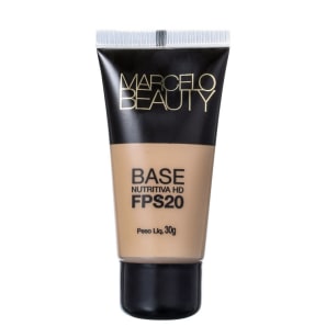 Marcelo Beauty Nutritiva HD FPS 20 Bege Natural - Base Líquida 30ml