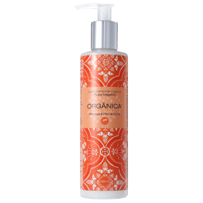 Orgânica Puro Vegetal Pêssego e Flor de Lótus - Loção Hidratante Corporal 250ml