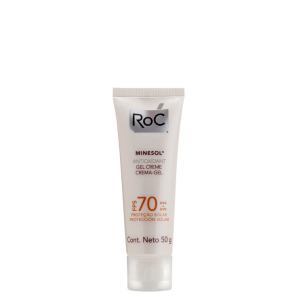 RoC Minesol Antioxidante Gel-Creme FPS 70 - Protetor Solar 50g