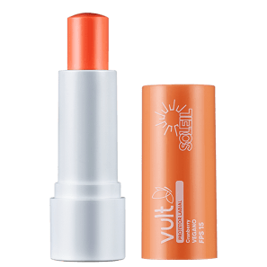 Combo Soleil: Balm Labial Cranberry FPS 15 3,6g + Pó Compacto
