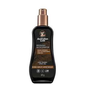 Australian Gold Dark Tanning Accelerator Spray With Instant Bronzer - Spray Bronzeador 237g