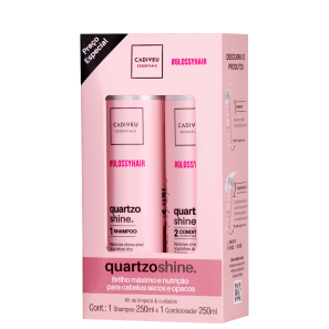 Kit Cadiveu Essentials Quartzo Shine Home Care (2 Produtos)