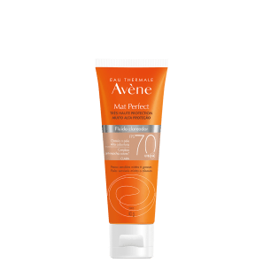 Protetor Solar com Cor Avène Mat Perfect Fluido Clareador FPS 70