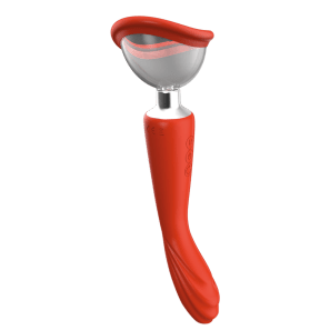 Intt Luxury Sugator 2 Vermelho - Vibrador