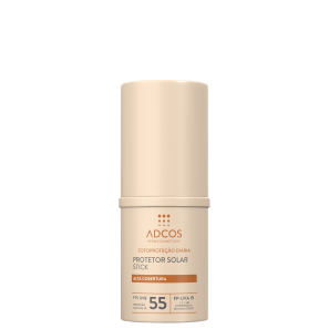 Adcos Fotoproteção Diária Tonalizante Stick FPS55 Bronze - Protetor Solar Facial com Cor 17g