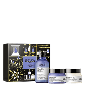 Kit L’Oréal Professionnel Serie Expert Blondifier Gloss & Metal Detox (3 Produtos)