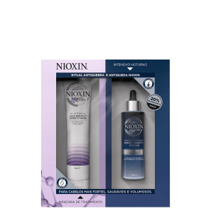 Kit Nioxin 3D Intensive Deep Protect & Night Density Rescue (2 Produtos)