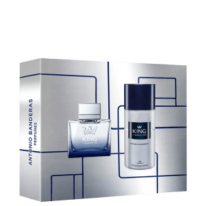 Conjunto King of Seduction Banderas Masculino - Eau de Toilette 100ml + Desodorante