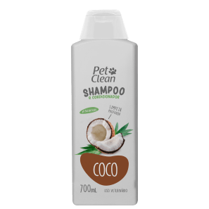 Pet Clean Coco - Shampoo e Condicionador para Pets 700ml