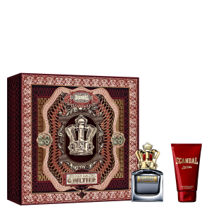 Conjunto Scandal for Him Jean Paul Gaultier Masculino - Perfume Eau de Toilette 50ml + Gel de Banho 75ml