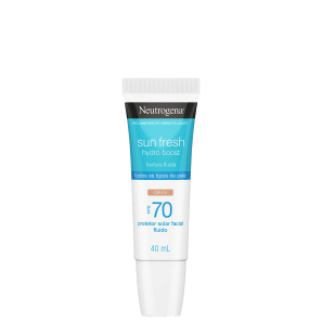Neutrogena Sun Fresh Hydro Boost FPS70 Cor 2.0 - Protetor Solar Facial com Cor