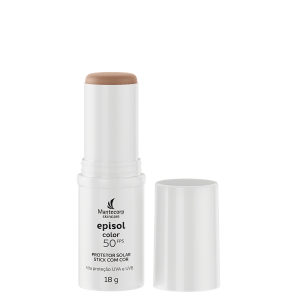 Mantecorp Episol Color Stick FPS50 Médio - Protetor Solar em Bastão com Cor 19g
