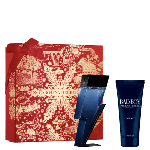 Conjunto Bad Boy Cobalt Carolina Herrera Eau De Parfum Gel De Banho
