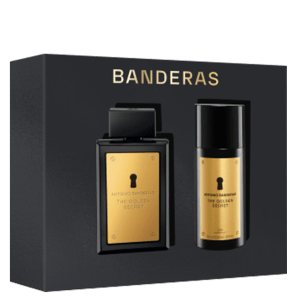 Conjunto The Golden Secret Banderas Masculino Eau de Toilette 100ml + Desodorante Spray 150ml