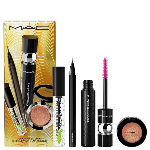Kit M·A·C Glam as Gold Eye Edição Give Them Gold - 4 Produtos