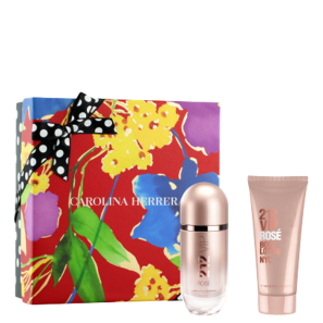 Conjunto Carolina Herrera 212 VIP Rosé Eau de Parfum - Perfume Feminino 80ml + Body lotion 100ml