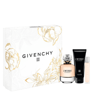 Conjunto L'Interdit Givenchy Feminino Eau De Parfum Le Rouge Deep Velvet