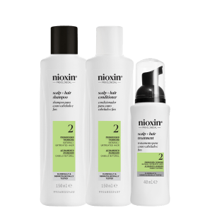 Kit Nioxin Volume Thinning Sistema 2 Trio Care (3 Produtos)