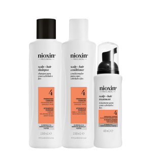 Kit Nioxin Volume Thinning Sistema 4 Trio Care (3 Produtos)
