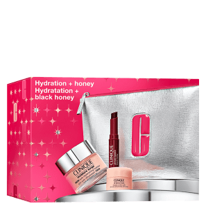 Kit Clinique Moisture Surge + All About Eyes + Almost Lipstick (3 Produtos)