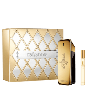 Conjunto 1 Million Rabanne Masculino Eau de Toilette 200ml + Travel Size 10ml