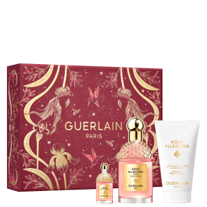 Conjunto Guerlain Aqua Allegoria Forte Rosa Rossa Feminino EDP (3 Produtos)