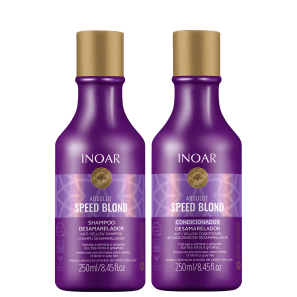 Kit Inoar Absolut Speed Blond Duo Violet (2 Produtos)