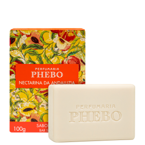 Phebo Mediterrâneo Nectarina da Andaluzia - Sabonete em Barra 100g