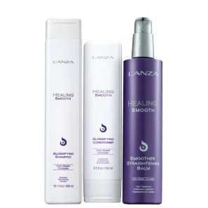 Kit L'Anza Healing Smooth Straight (3 Produtos)