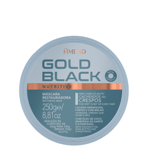Amend Gold Black Nutritive - Máscara Restauradora 250g