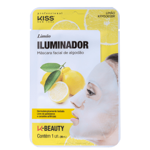 Kiss New York Limão - Máscara Iluminadora 20ml