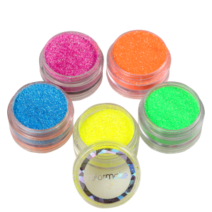 Kit Colormake Glitter em Pó Iridescente (5 Unidades)