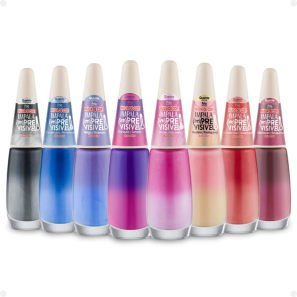 Kit Esmaltes Impala (Im)Previsivel Duo Color Com 8 7,5ml