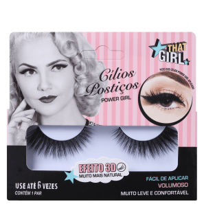 That Girl Power Girl 3D - Cílios Postiços 20g