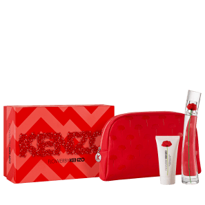 Conjunto Flower by Kenzo Feminino - Eau de Parfum 50ml + Loção Corporal 50ml + Nécessaire