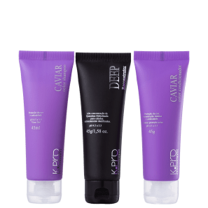Kit K.Pro Ritual de Caviar Nutrição e Equilíbrio Miniatura (3 Produtos)