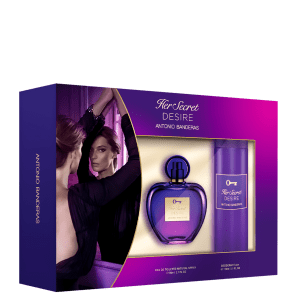 Conjunto The Golden Secret Banderas Masculino - Eau de Toilette 100ml + Desodorante Spray