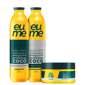 Kit Eume Crespos & Cacheados Trio (3 Produtos)