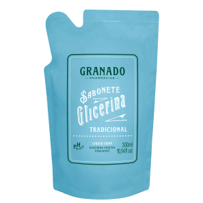 Granado Glicerina Tradicional Refil - Sabonete Líquido 300ml