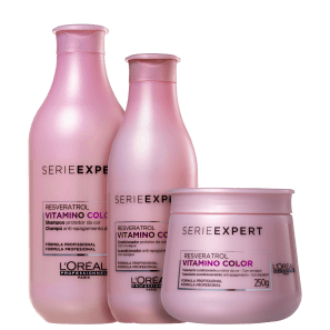 Kit L’Oréal Professionnel Serie Expert Vitamino Color Resveratrol Trio