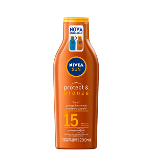 NIVEA SUN Protect & Bronze FPS15 - Protetor Solar