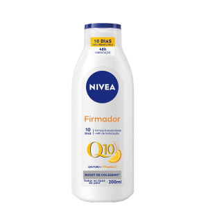NIVEA Firmador Q10 + Vitamina C Todos os Tipos de Pele - Loção Hidratante 200ml